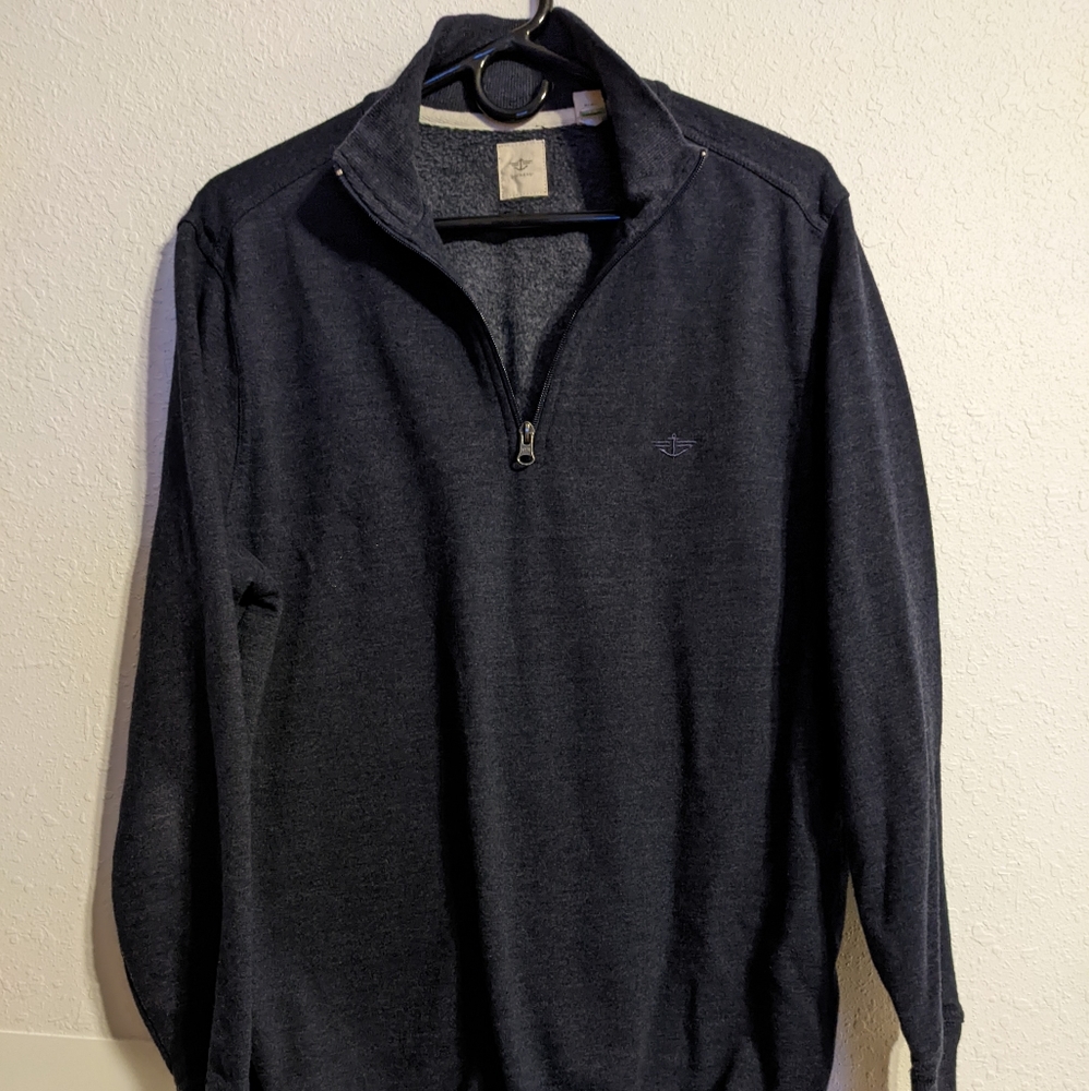 Men's Docker's Pullover Fleece Shirt Size Large